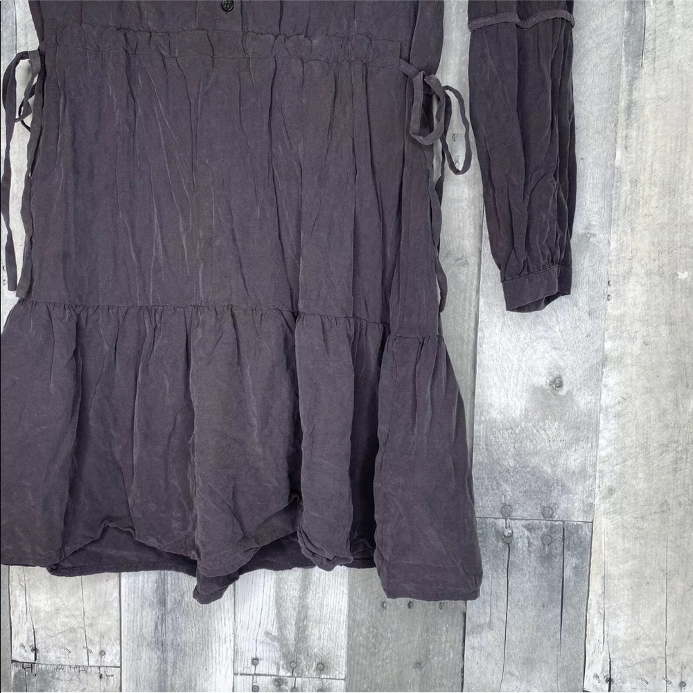 AllSaints Gray Purple Nora Dress - Picture 5 of 7